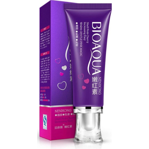 ✨ Bioaqua PinkGlow – Crema Aclarante Íntima con Flor de Cerezo | Axilas, Labios y Más ✨
