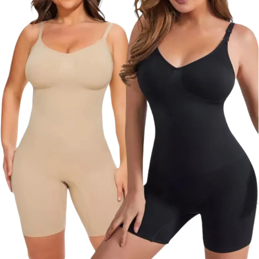 🔥 Body Moldeador Premium – Compresión Larga para Cintura, Abdomen y Postura | Control Firme y Ultra Cómodo 🔥